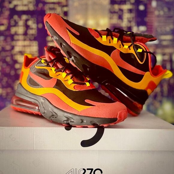 Nike Air Max 270 React Lava 2020 - Picture 2 of 8